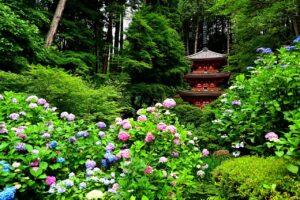 京都府木津川市にある岩船寺は、アクセスが不便な場所にあるため、貸切バス利用の団体旅行にオススメです。